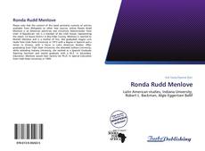 Capa do livro de Ronda Rudd Menlove 