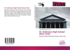 Capa do livro de St. Anthony's High School (New York) 