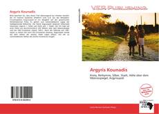 Capa do livro de Argyris Kounadis 