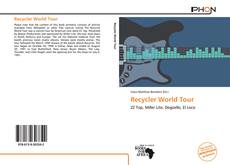 Recycler World Tour kitap kapağı