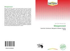 Portada del libro de Wespennest