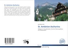 Bookcover of St. Antönien Ascharina