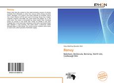 Capa do livro de Ronay 