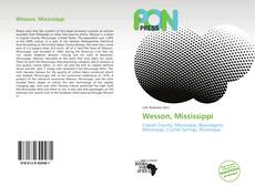 Capa do livro de Wesson, Mississippi 