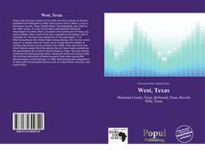 Portada del libro de West, Texas