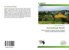 Portada del libro de Kamieńczyk Wielki