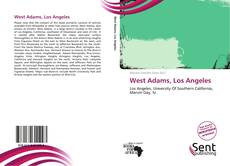 Capa do livro de West Adams, Los Angeles 