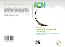 Bookcover of West African National Secretariat