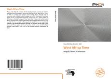 Portada del libro de West Africa Time