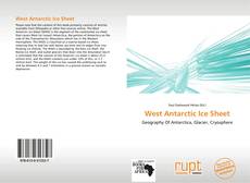 Capa do livro de West Antarctic Ice Sheet 