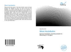 Portada del libro de West Autobahn