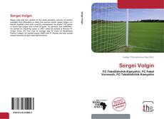 Portada del libro de Sergei Volgin