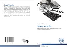 Sergei Vronsky的封面