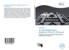 Bookcover of St. Bartholomew's Anglican Church (Ottawa)