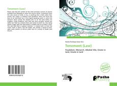 Capa do livro de Tenement (Law) 