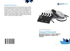 Capa do livro de Sergej Trifunović 