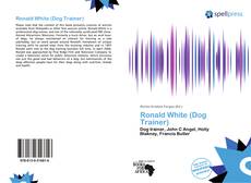 Обложка Ronald White (Dog Trainer)