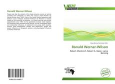 Bookcover of Ronald Werner-Wilson