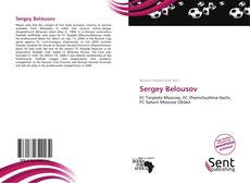 Capa do livro de Sergey Belousov 