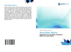 Bookcover of West Bath, Maine