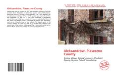 Portada del libro de Aleksandrów, Piaseczno County