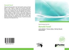 Capa do livro de Ronald Tavel 