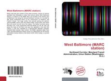 Portada del libro de West Baltimore (MARC station)