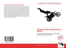 Capa do livro de Sergey Darkin (Speedway Rider) 