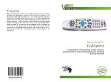 Portada del libro de Tv Anytime