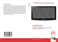 Couverture de Tv Boliviana