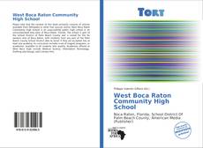 Capa do livro de West Boca Raton Community High School 