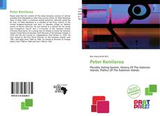 Capa do livro de Peter Kenilorea 