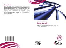 Couverture de Peter Kowitz