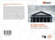 Portada del libro de St. Blaise's Church (Brooklyn, New York)