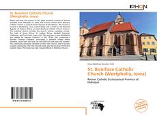 Capa do livro de St. Boniface Catholic Church (Westphalia, Iowa) 