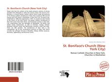 Capa do livro de St. Boniface's Church (New York City) 