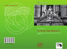 Bookcover of St. Brice's Day Massacre