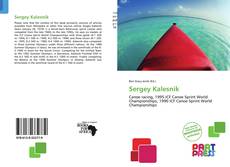 Bookcover of Sergey Kalesnik