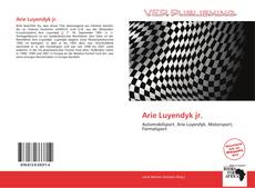 Portada del libro de Arie Luyendyk jr.