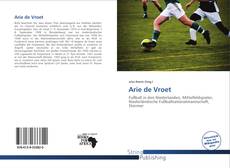 Copertina di Arie de Vroet