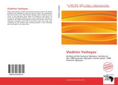 Capa do livro de Vladimir Yesheyev 