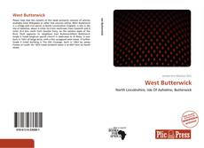 Capa do livro de West Butterwick 