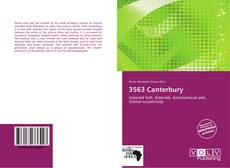 3563 Canterbury kitap kapağı