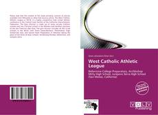 Capa do livro de West Catholic Athletic League 