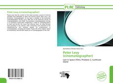 Capa do livro de Peter Levy (cinematographer) 