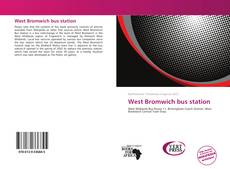 Bookcover of West Bromwich bus station