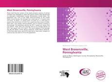 Bookcover of West Brownsville, Pennsylvania