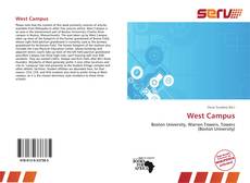 Bookcover of West Campus