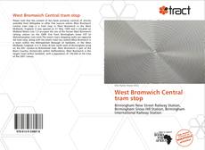 Bookcover of West Bromwich Central tram stop