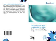 Buchcover von Peter Leitch QSM Challenge Trophy